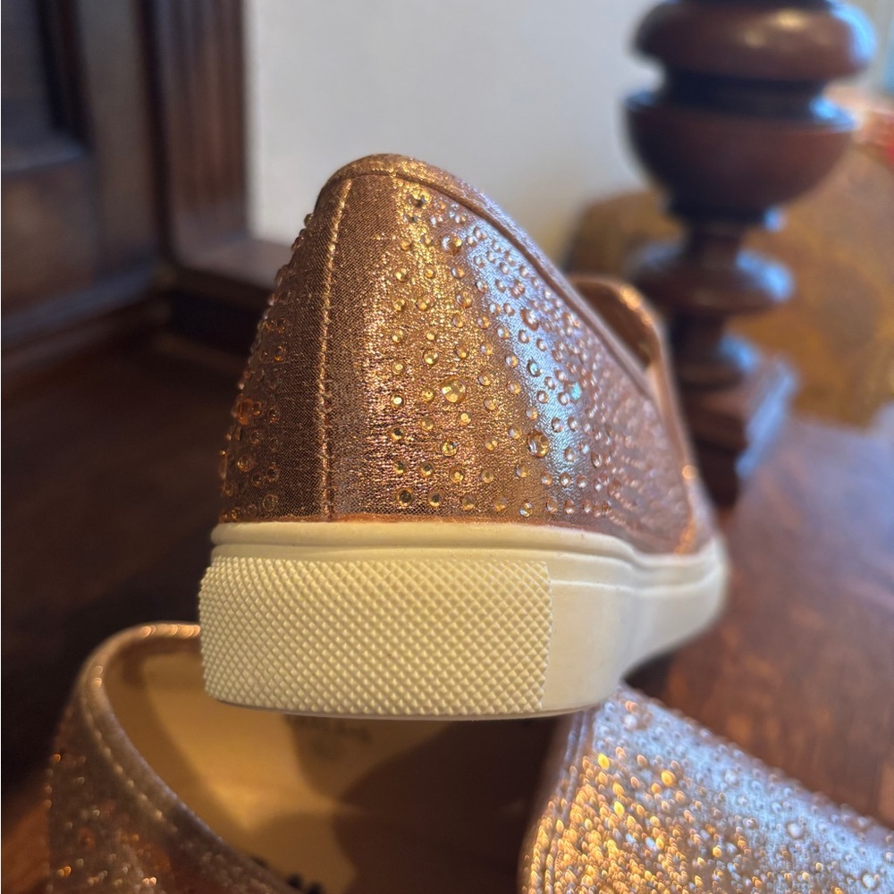 SPARKLING ROSE GOLD CASUALS - Picture 7 of 15
